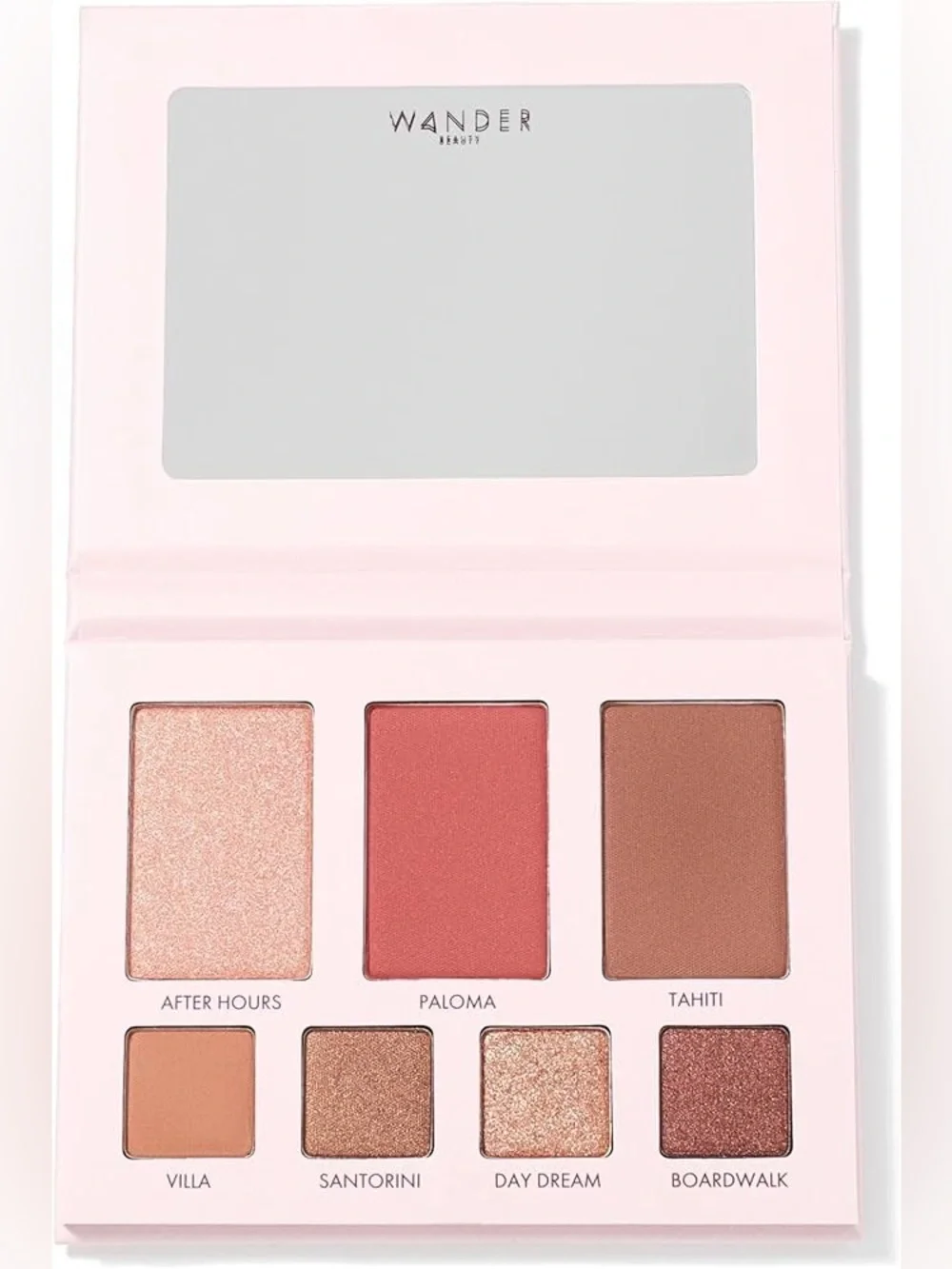 WANDER BEAUTY NWT Palette, Island Hop, Eyeshadow Blush Bronzer Highlighter